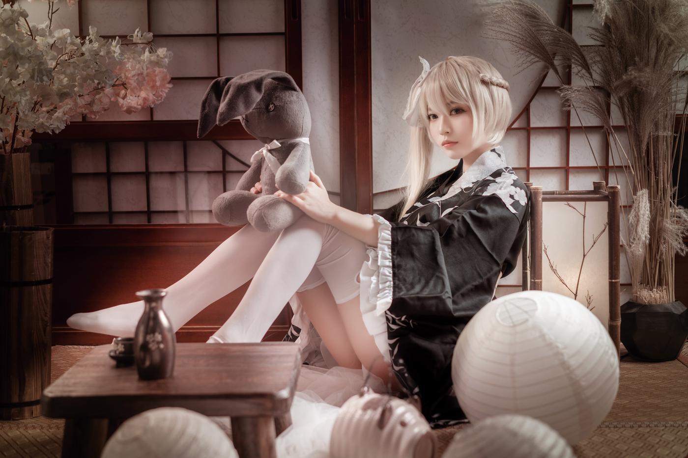 白易子教主 - NO.25 和服2 [23P] - 图屋屋